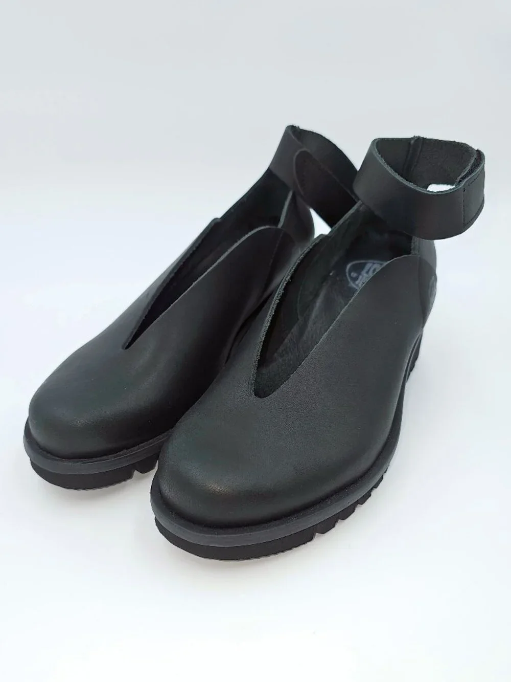 Loints of Holland Selena Ankle Strap Wedge Shoes Women's Size 38 US 7-7.5